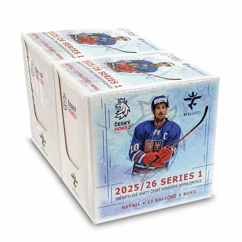 2025/26 Real Cards Český Hokej Series 1 Retail box DuoPack