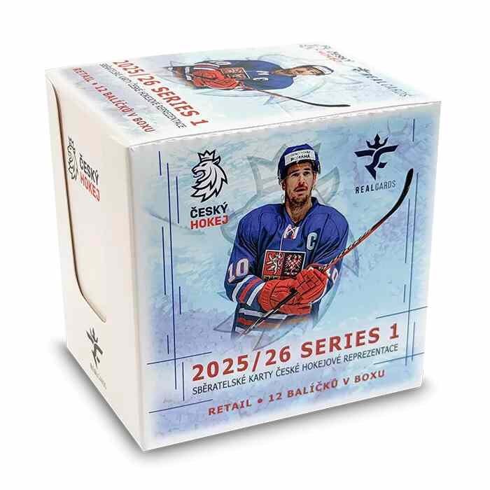 2025/26 Real Cards Český Hokej Series 1 Retail box