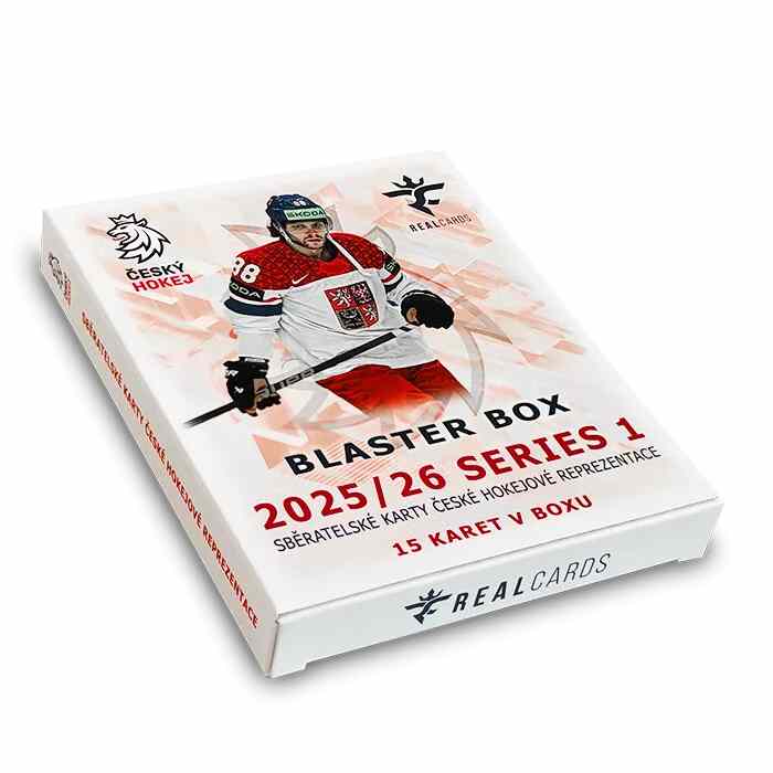 2025/26 Real Cards Český Hokej Series 1 Blaster box