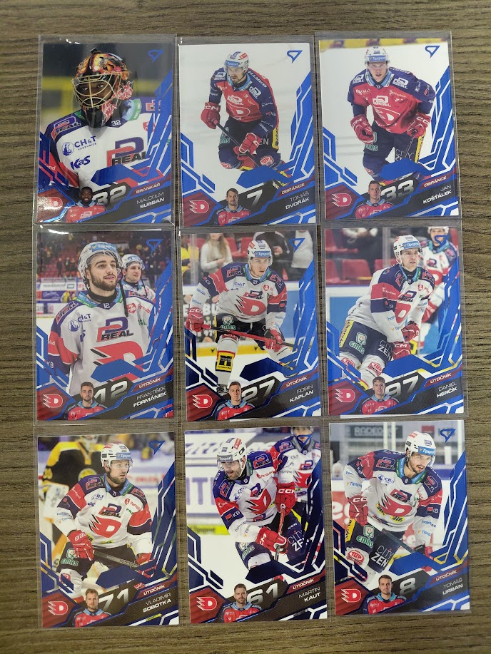 2025/2026 Sportzoo Serie 2 Azure Blue HC Dynamo Pardubice Set
