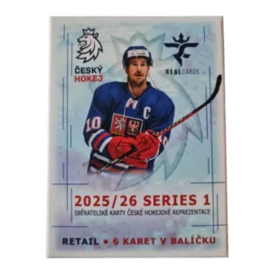2025/26 Real Cards Český Hokej Series 1 Retail balíček