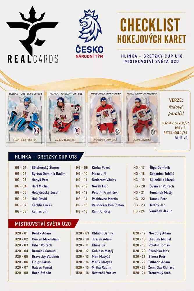 2025/26 Real Cards Český Hokej Series 1 Blaster box - Obrázek 5