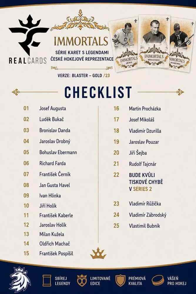 2025/26 Real Cards Český Hokej Series 1 Blaster box - Obrázek 7
