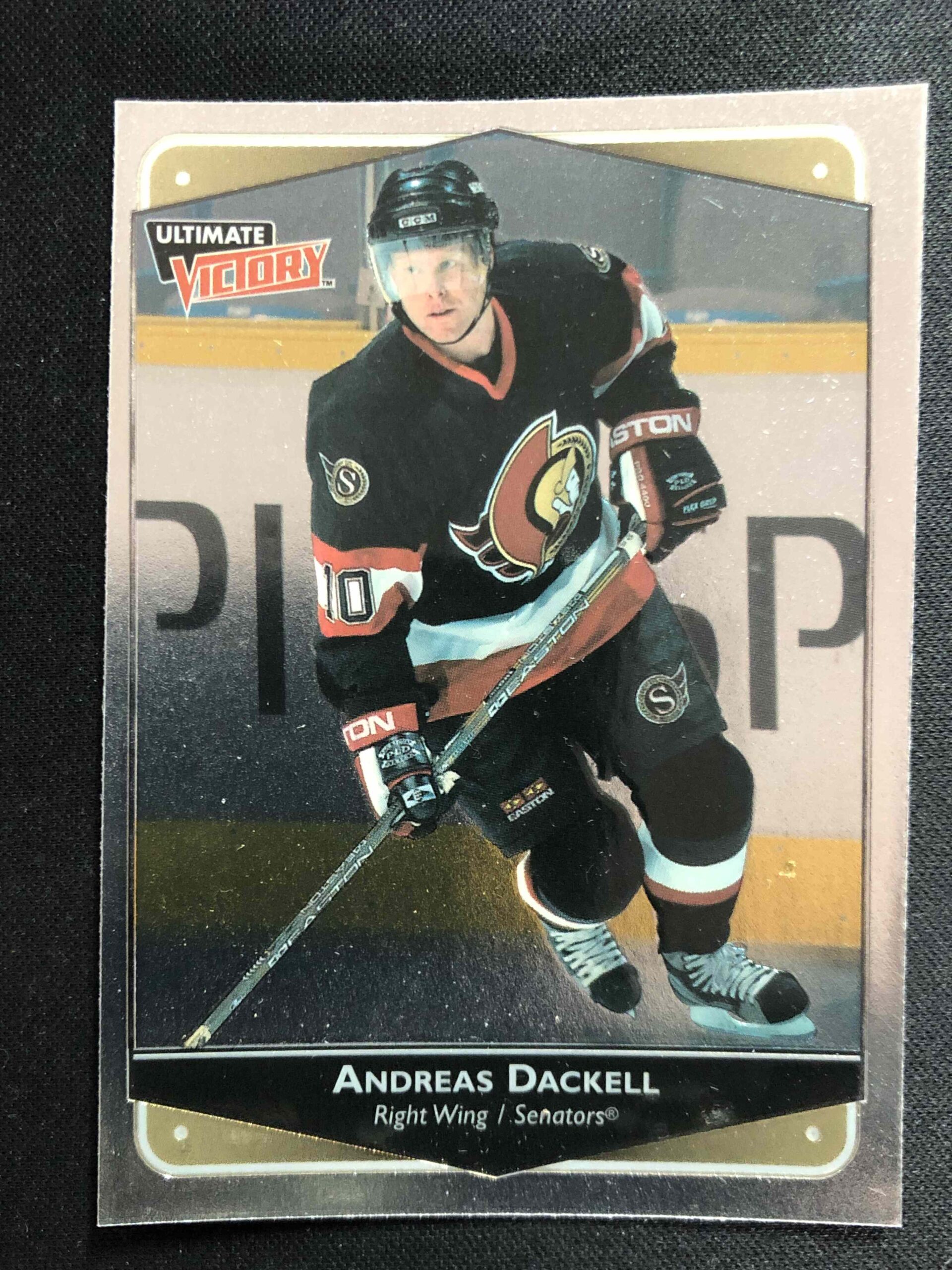 1999/2000 Upper Deck Ultimate Victory Base 60 Andreas Dackell