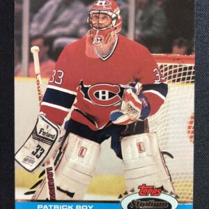 1991/1992 Topps Stadium Club Base 107 Patrick Roy