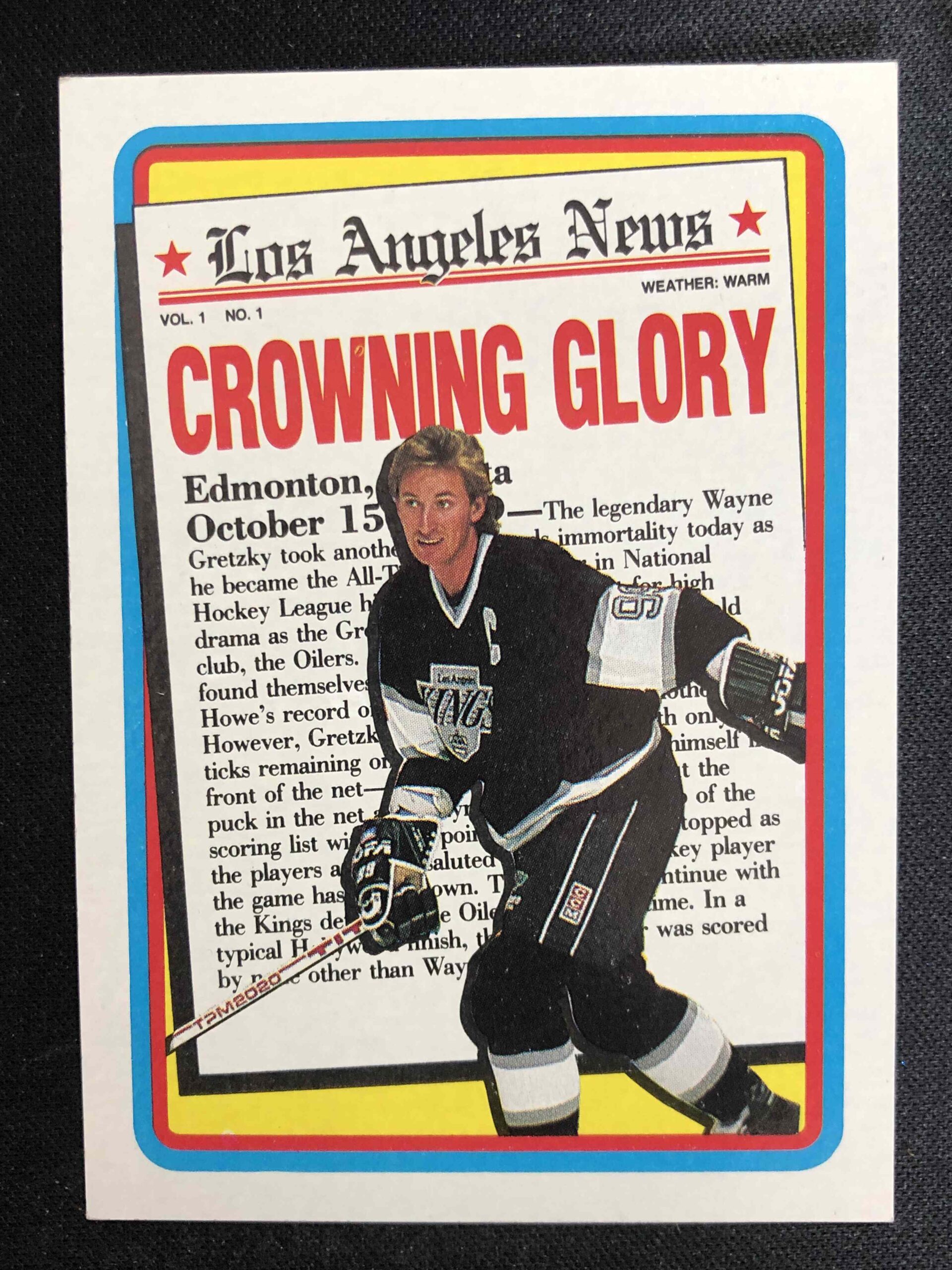 1990/1991 Topps Base 3 Wayne Gretzky