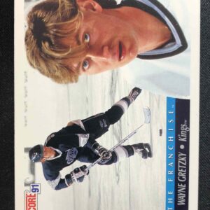 1990/1991 Score Base 422 Wayne Gretzky