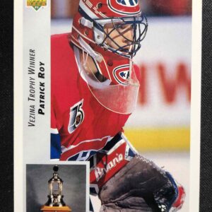 1990/1991 Upper Deck Series 2 Base 438 Patrick Roy