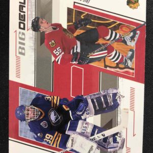 2002/2003 In the Game Be a Player Memorabilia Base 240 Dominik Hašek, Eric Daze