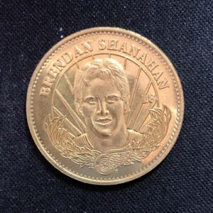 1996/1997 Pinnacle Mint Collection Brass 18 Brendan Shanahan Coin
