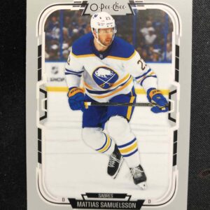 2025/2026 Upper Deck O-Pee-Chee Base 76 Mattias Samuelsson