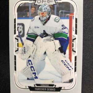 2025/2026 Upper Deck O-Pee-Chee Base 370 Thatcher Demko