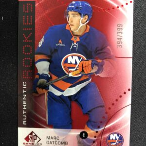 2025/2026 Upper Deck SPGU Authentic Rookies Red AR-MG Marc Gatcomb Inzert 394/399