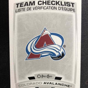 2019/2020 Upper Deck O-Pee-Chee Base 558 Checklist