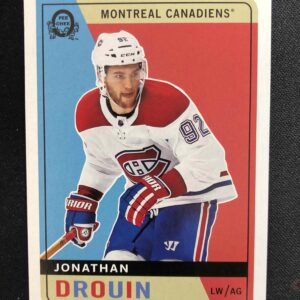2017/2018 Upper Deck O-Pee-Chee Retro 605 Jonathan Drouin Paralel