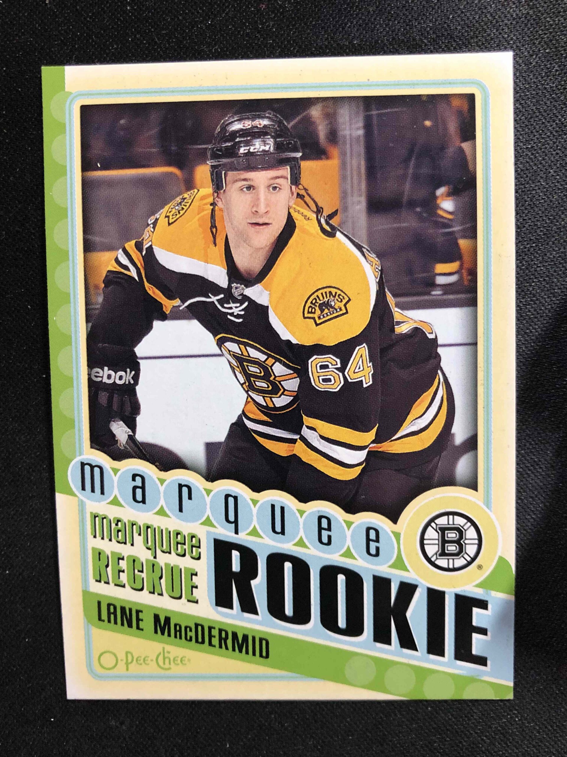 2012/2013 Upper Deck O-Pee-Chee Marquee Rookie 554 Lane MacDermid