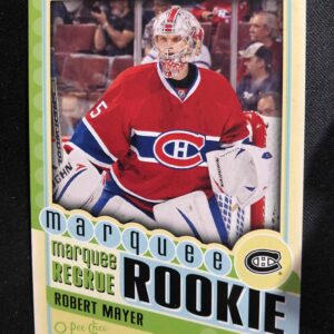 2012/2013 Upper Deck O-Pee-Chee Marquee Rookie 580 Robert Mayer