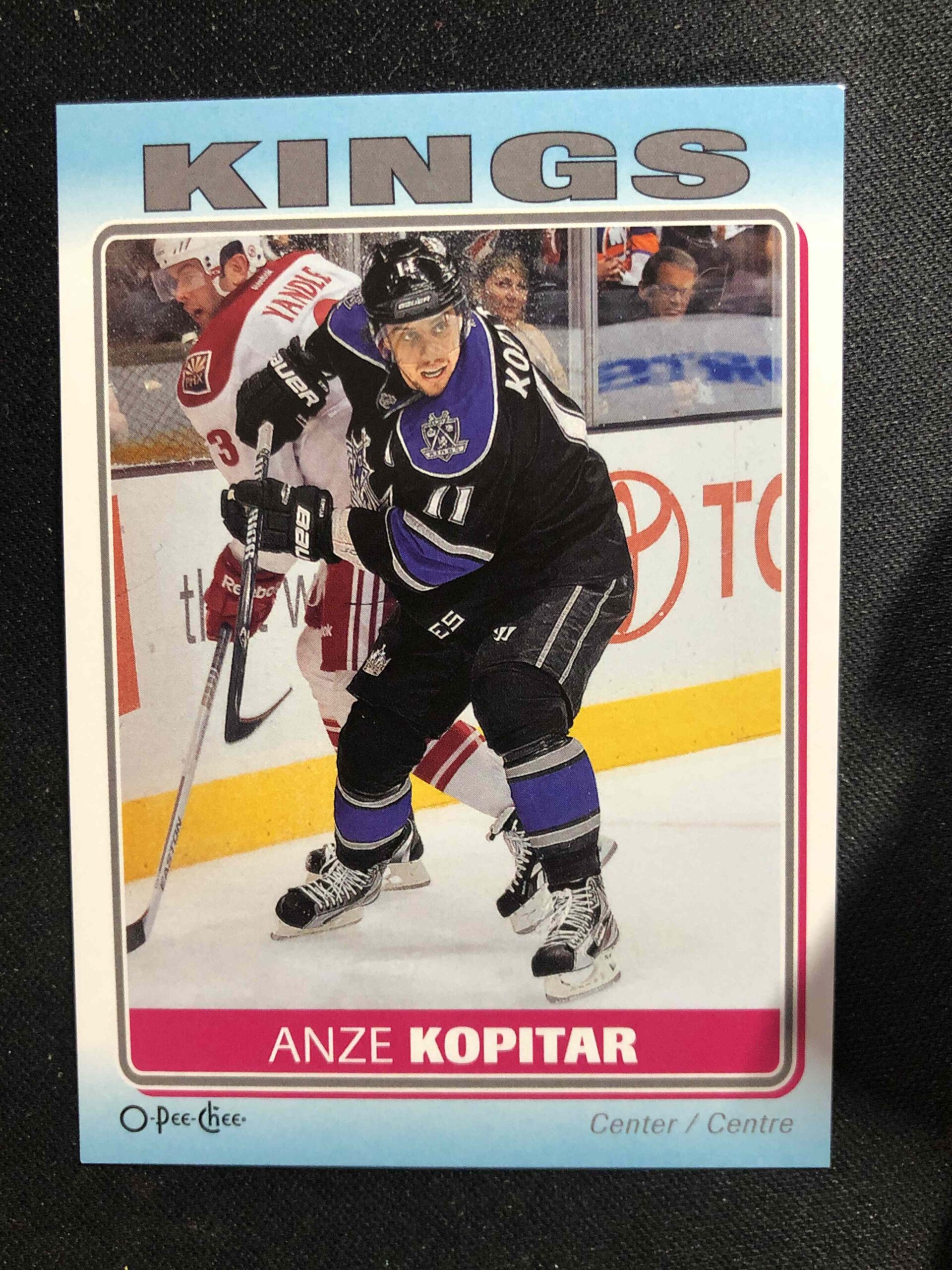 2012/2013 Upper Deck O-Pee-Chee Stickers S-50 Anze Kopitar Inzert