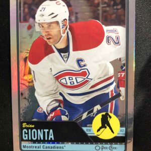 2012/2013 Upper Deck O-Pee-Chee Rainbow Foil 255 Brian Gionta Paralel