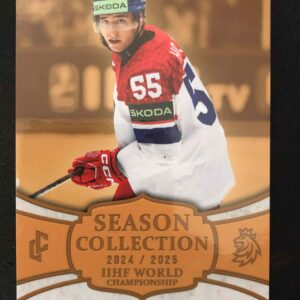 2024/2025 Legendary Cards Series 2 Retail Gold WCH-06 Libor Hájek Paralel