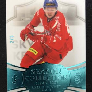 2024/2025 Legendary Cards Series 2 Collectors Tourquise CHG-26 Jáchym Kondelík Paralel 2/5