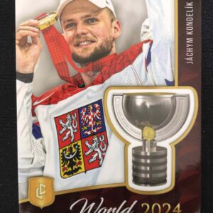 2024/2025 Legendary Cards Golden World Champions CHA-12 Jáchym Kondelík Inzert