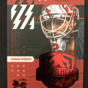 2022 Legendary Cards Saves Help Calendar Series EXPO Pardubice Marek Mazanec Paralel