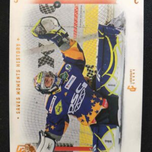 2021/2022 Legendary Cards Saves Help Calendar Series Saves Moments history SMH-14 Jakub Sedláček Inzert /155