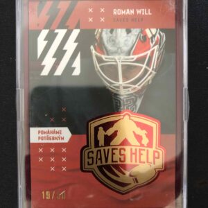 2022 Legendary Cards Saves Help Calendar Series Red Frame Roman Will Paralel 19/50