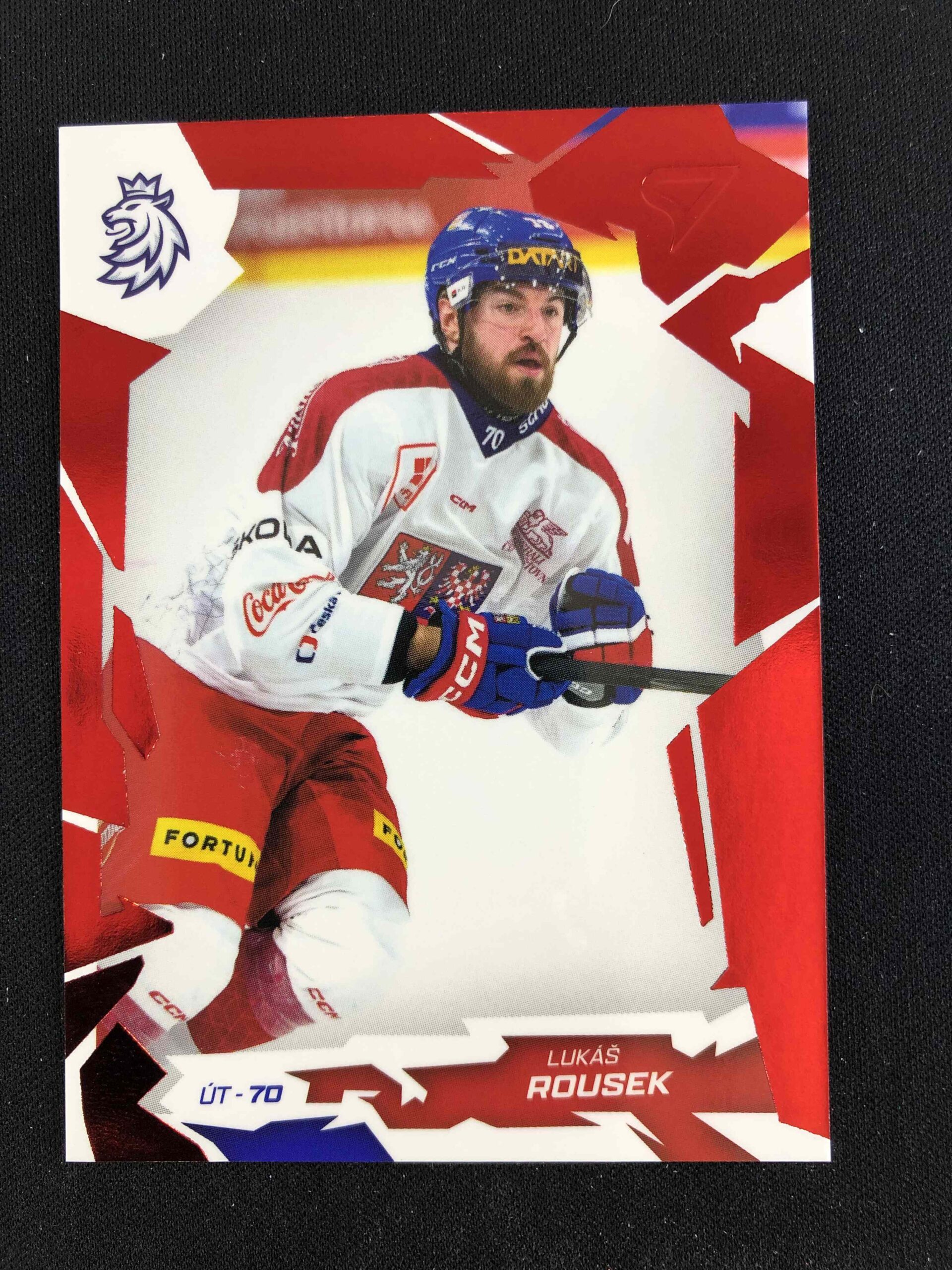 2026 Sportzoo Hokejové Česko Red 46 Lukáš Rousek Paralel
