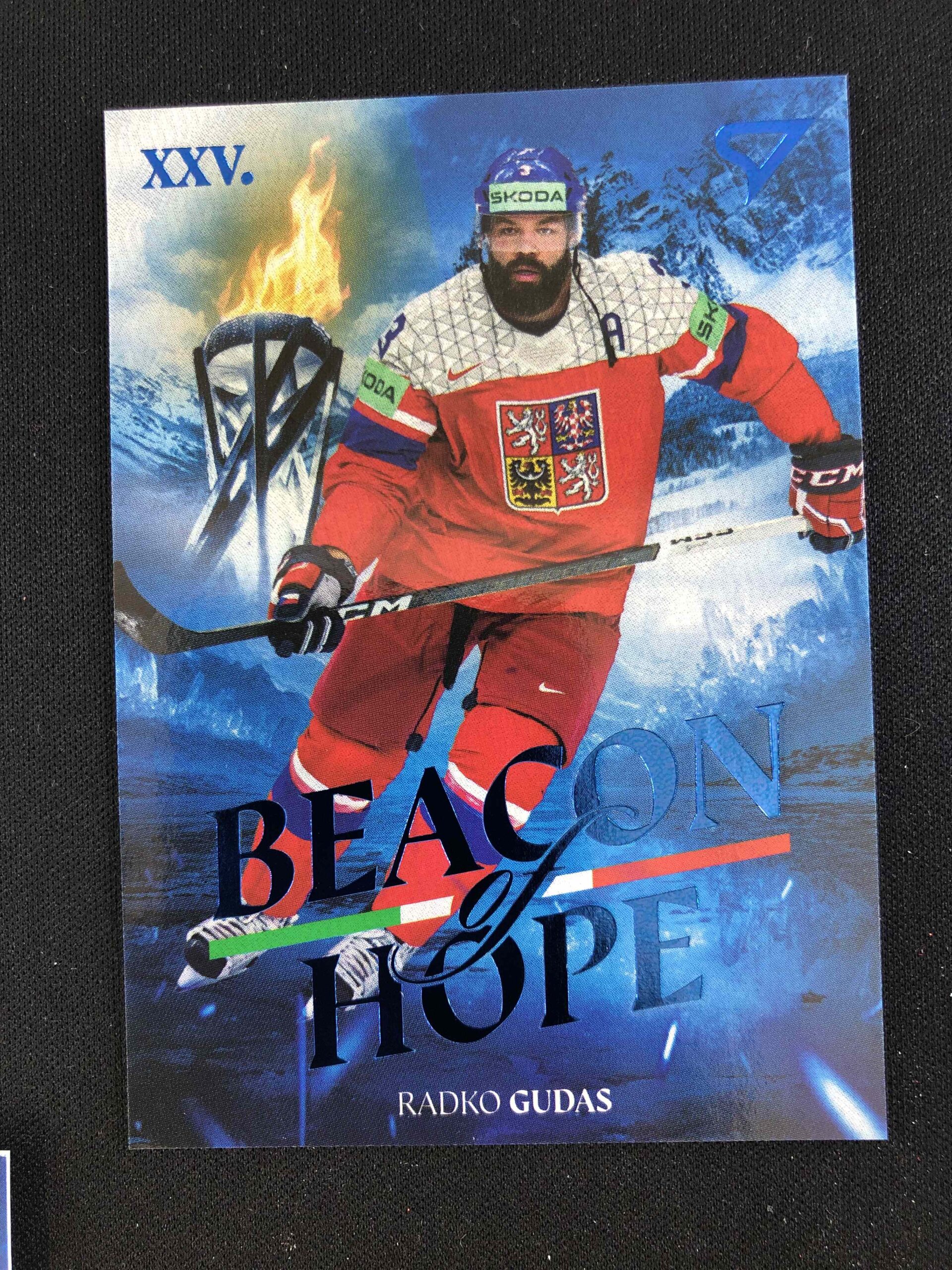 2026 Sportzoo Hokejové Česko Beacon of Hope BH-06 Radko Gudas Inzert