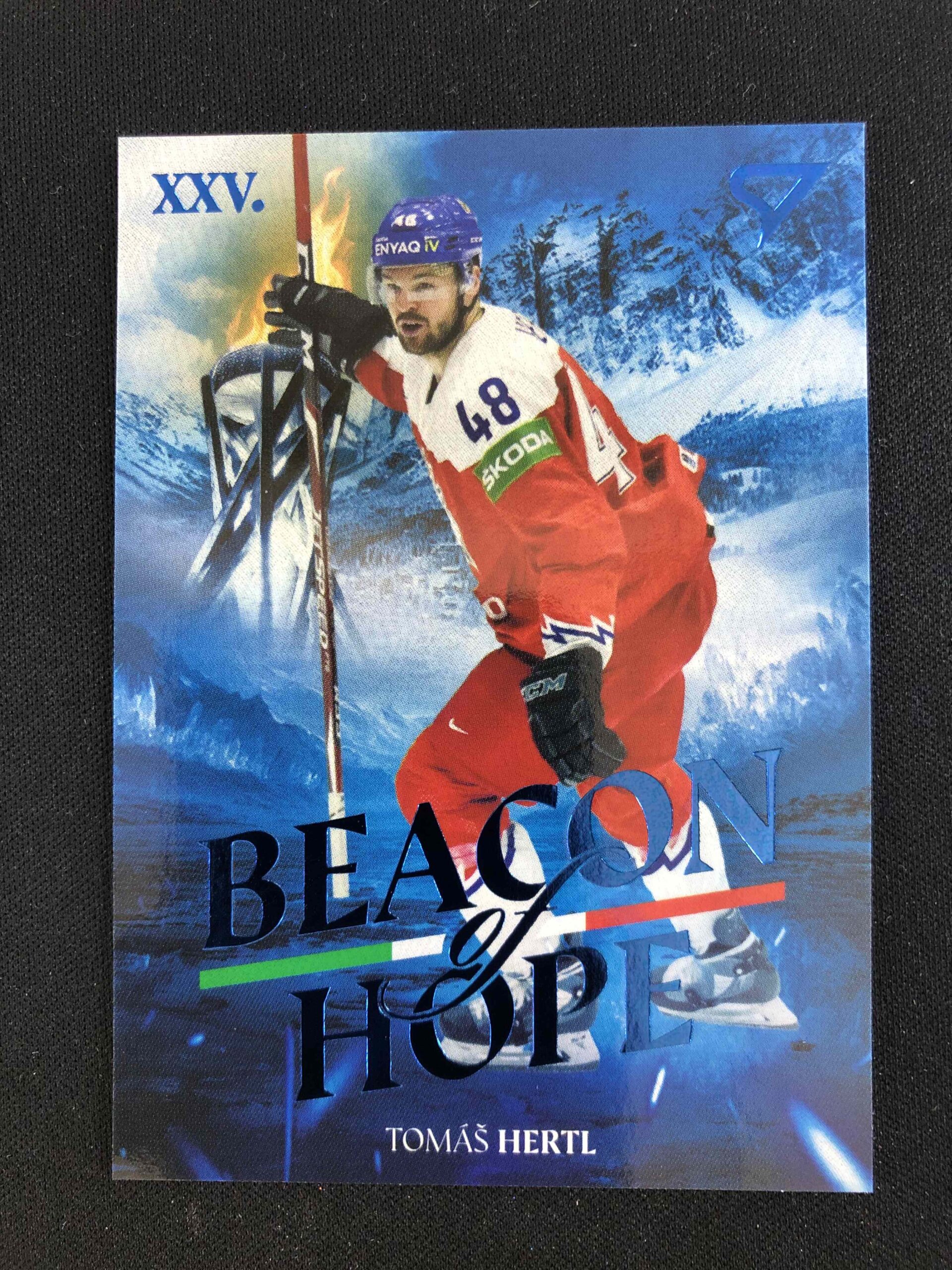 2026 Sportzoo Hokejové Česko Beacon of Hope BH-17 Tomáš Hertl Inzert