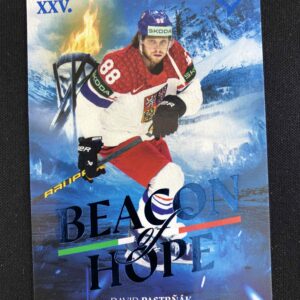 2026 Sportzoo Hokejové Česko Beacon of Hope BH-24 David Pastrňák Inzert