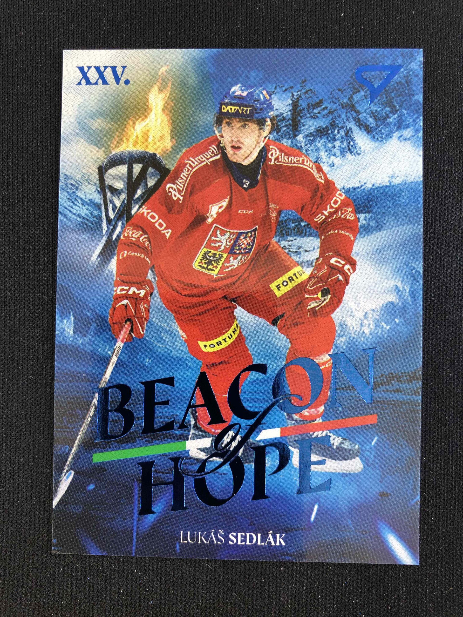2026 Sportzoo Hokejové Česko Beacon of Hope BH-25 Lukáš Sedlák Inzert