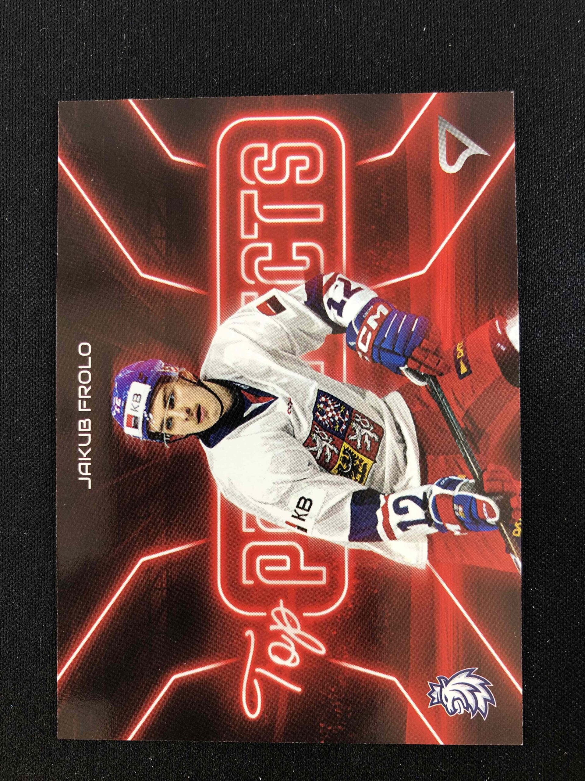 2026 Sportzoo Hokejové Česko Top Prospects TP-21 Jakub Frolo Inzert