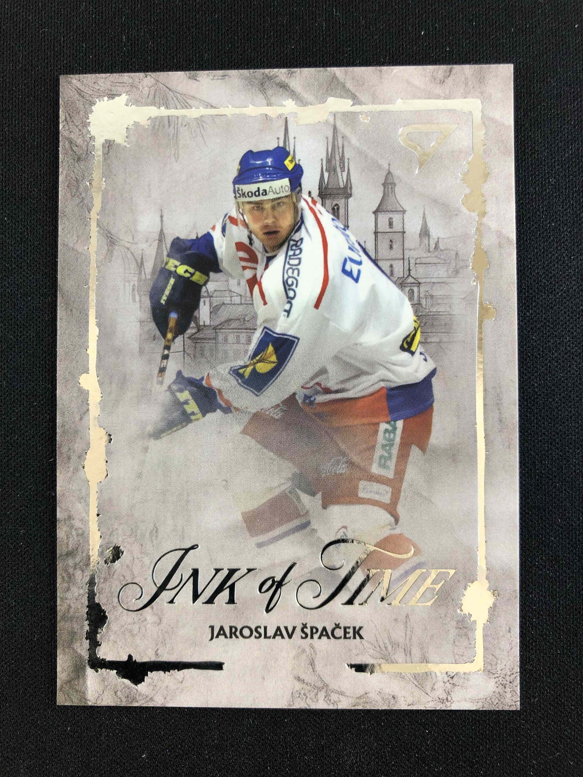 2026 Sportzoo Hokejové Česko Ink of Time IT-3 Jaroslav Špaček Inzert
