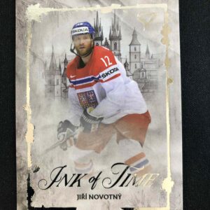 2026 Sportzoo Hokejové Česko Ink of Time IT-6 Jiří Novotný Inzert