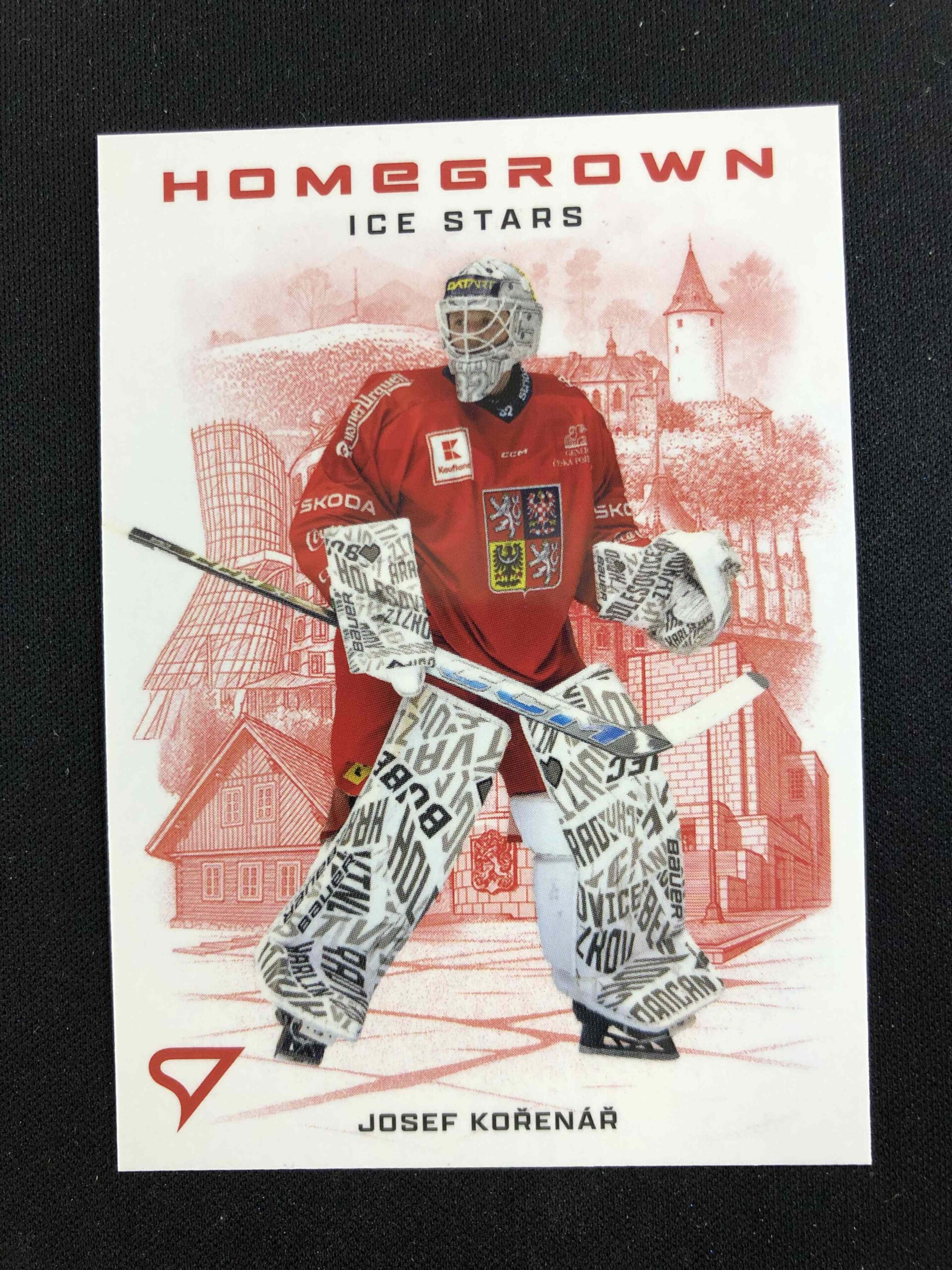 2026 Sportzoo Hokejové Česko Homegrown Ice Stars HS-01 Josef Kořenář Inzert