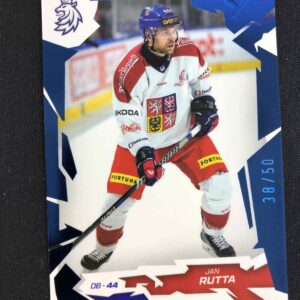 2026 Sportzoo Hokejové Česko Cobalt Blue 18 Jan Rutta Paralel 38/50