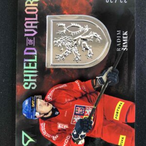 2026 Sportzoo Hokejové Česko Shield of Valor Royal Silver SV-RS Radim Šimek Logo 23/30