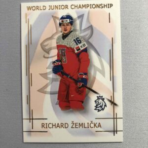 2025/2026 Real Cards Series 1 Gold U20-23 Richard Žemlička Paralel 30/50