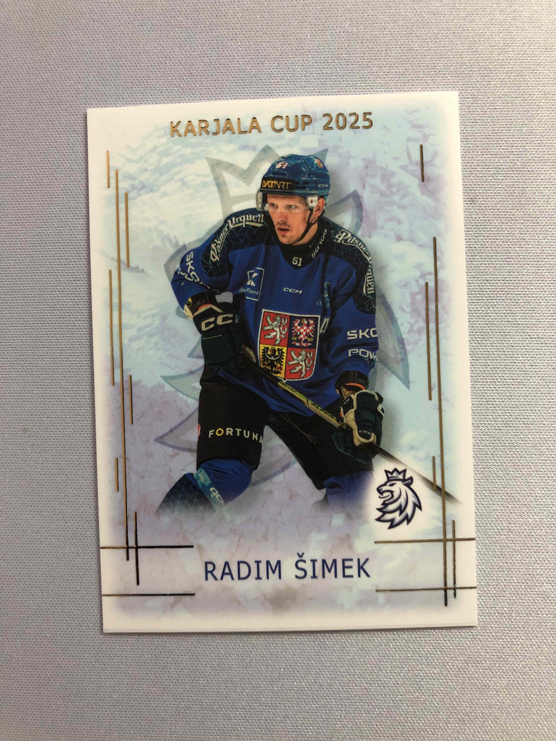 2025/2026 Real Cards Series 1 Gold KC-24 Radim Šimek Paralel 30/50