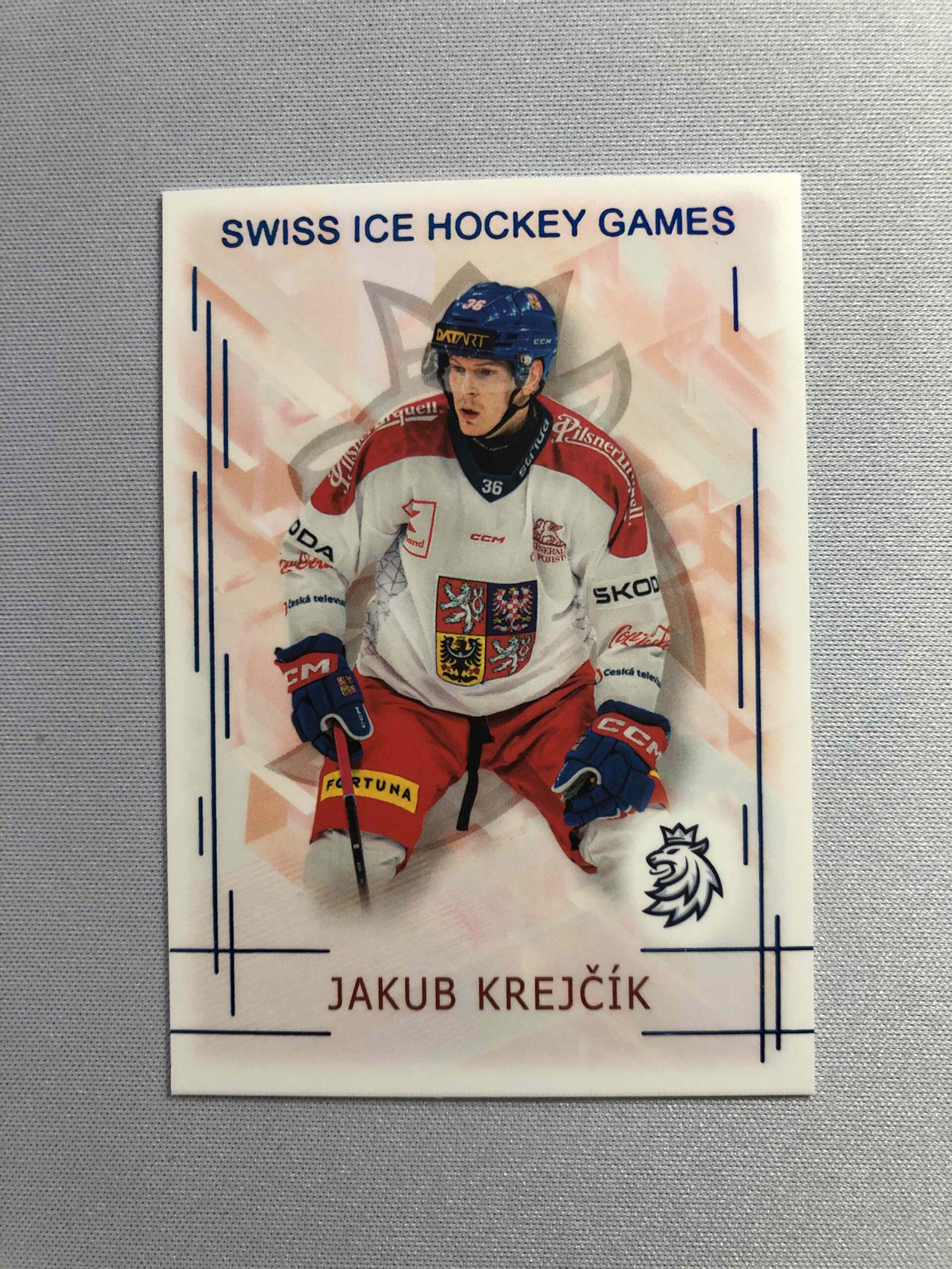 2025/2026 Real Cards Series 1 Blue SHG-13 Jakub Krejčík Paralel 1/9