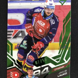 2025/2026 Sportzoo Serie 1 Emerald Green 31 Jakub Lauko Paralel 02/50