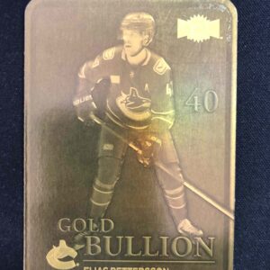 2024/2025 Upper Deck Skybox Metal Universe Gold Bullion GB-15 Elias Pettersson Inzert