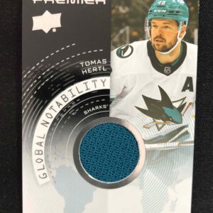 2023/2024 Upper Deck Premier Global Nobility Jersey GN-TH Tomáš Hertl Jersey