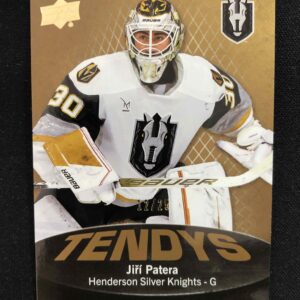 2022/2023 Upper Deck AHL Tendys Gold T-12 Jiri Patera Inzert 12/25