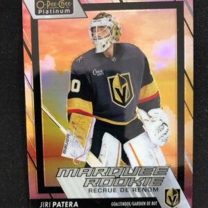 2023/2024 Upper Deck OPC Platinum Sunset Marquee Rookie 268 Jiri Patera Paralel