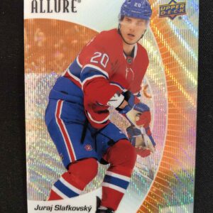 2023/2024 Upper Deck Allure Orange Slice 10 Juraj Slafkovsky Paralel
