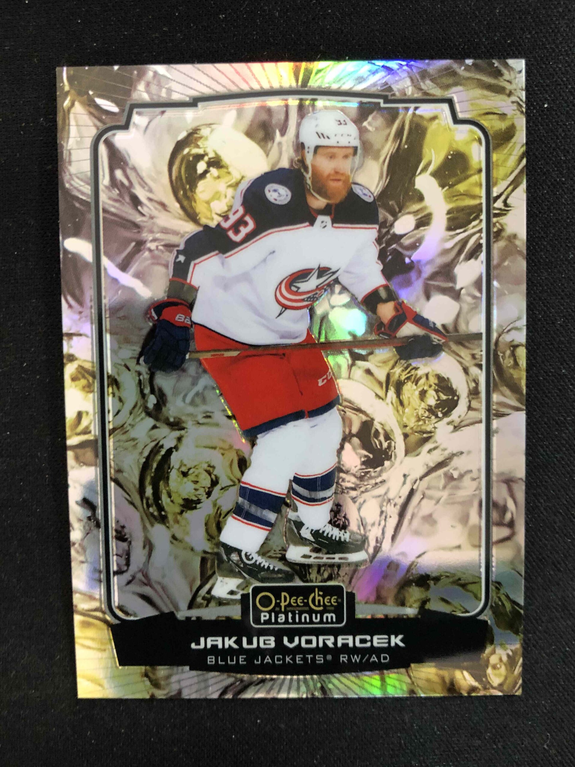 2022/2023 Upper Deck OPC Platinum Liquid Metal 85 Jakub Voracek Paralel 309/349
